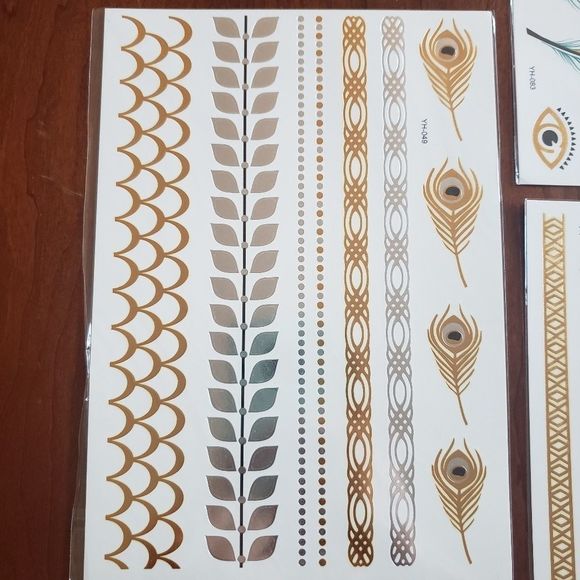 Flash Tattoos - Metallic beach - Picture 6 of 7